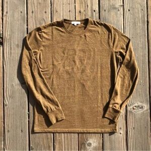 Gustin Long Sleeve Shirt small in Heather Camel
